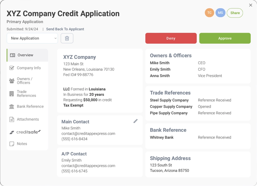 Screenshot of active application